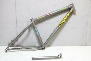 □Litespeed ライトスピード OCOEE 3AL-2.5V チタン 26inch MTBフレーム チタンシートポスト付き 385mm(C-T)