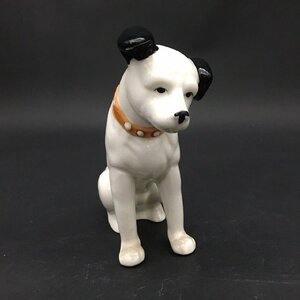 ER1107-53-4 ビクター 犬 レトロ 置物 ニッパー 陶器 Victor インテリア オブジェ コレクション 9.5×6×14cm 60サイズ