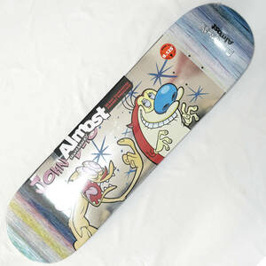 【新品】ALMOST オールモスト 8.125 JOHN DILO / REN & STIMPY FINGERED DECK デッキ スケートボード スケボー