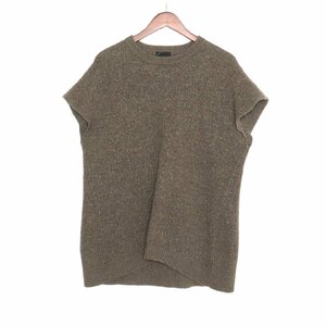 デヴォア DEVOA 21AW Knit Rag top merino wool Other Gray サイズ3 NTS-MRT ニットラグトップメリノウールベスト グレー