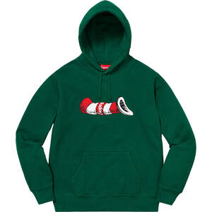 国内正規 S 18AW Supreme CAT IN THE HAT HOODED SWEATSHIRT シュプリーム パーカー ボックスロゴ ノースフェイス