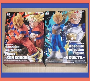 ドラゴンボールZ　Absolute Perfection Figure　SON GOKOU　&　VEGETA　超サイヤ人　孫悟空　&　ベジータ　フィギュア　計2体セット