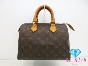 ルイ ヴィトン LOUIS VUITTON ハンドバッグ モノグラム スピーディ 25 M41528 茶 LV ロゴ ボストン 鞄 M41109【中古】【送料無料】 bk9099