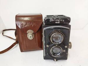 593 Rolleiflex CarlZeiss jena Nr.1881734 Tessar 1:3.5 f=7.5cm ローライフレックス 二眼レフ 二眼カメラ シャッターOK