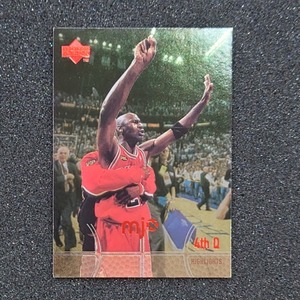 ◆【NBA Mjx card】Michael Jordan UD MJx 4th Q Highlights card#122　◇検索：マイケル・ジョーダン Q31-Q40 