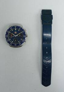 MM3♪＜QZ/不動＞腕時計 ジャンク TAG HEUER タグホイヤー 470.513 フォーミュラー1 クォーツ クロノグラフ ベルト切れあり 現状品♪ 