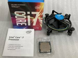 ■INTEL/CPU■第7世代/LGA1151■Core i7-7700 プロセッサー [BX80677I77700]■中古■　★即決★