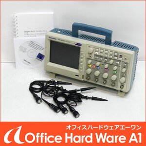 Tektronix TDS2024C デジタルオシロスコープ [セルフテストパス プローブ4個付き] 中古 テクトロニクス ☆