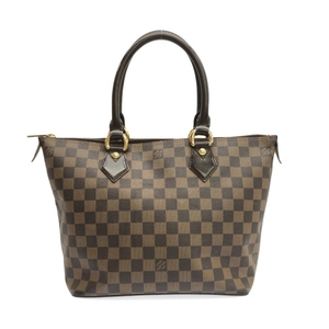 ルイヴィトン LOUIS VUITTON ハンドバッグ N51183 サレヤPM ダミエ・キャンバス エベヌ 不鮮明 バッグ ダミエ