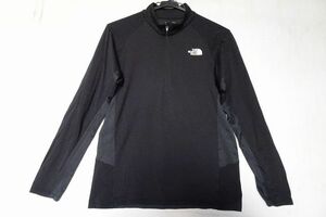 THE NORTH FACE/ザノースフェイス/NT11412/ハイブリッドデルタジップアップ/長袖プルオーバー/ストレッチ性/黒/ブラック/Mサイズ(10/25R6)