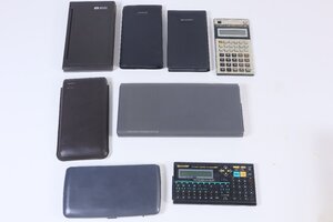 Sharp Casio 電卓 まとめて / 関数電卓 / PC-E200 / ポケットコンピューター / ポケコン / 現状品