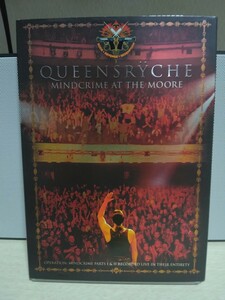 ☆QUEENSRYCHE☆MINDCRIME AT THE MOORE【国内盤帯付】クイーンズライチ 初回限定メタリックスリーヴケース仕様 2DVD 必聴 ライヴ