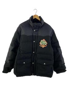 GUCCI◆21AW/PATCH LOGO JACKET/ダウンジャケット/50/コットン/BLK/641311 Z8AMD