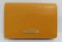 BURBERRY バーバリー カードケース 名刺入れ イエロー CardCase