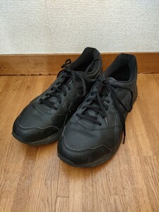 アシックス asics スニーカー ブラック US11 28.5cm 黒