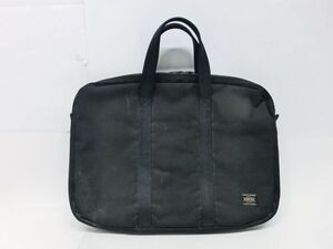 40●a078☆中古品　吉田カバン　ポーター　COROURA　ビジネスバッグ　黒　ブリーフケース　キャンバス生地　PORTER　現状渡し