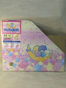 ファイルボックス リトルツインスターズ A4 たて型 【Sanrio/サンリオ】 2006年 キキララ,キキ＆ララ,キキとララ 収納,整理 