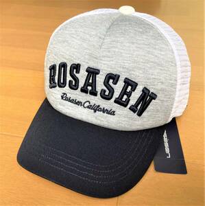 ◆ROSASEN◆ロサーセン◆メッシュキャップ◆グレー×ネイビー×ホワイト