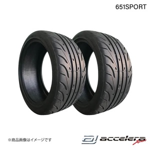 ACCELERA アクセレラ 285/35R18 101W XL(TW100) 651SPORT スポーツタイヤ 2本 タイヤ単品