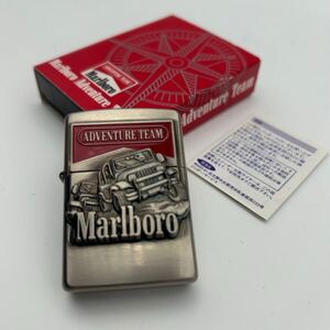 1円〜 【未使用・保管品】 マルボロ Marlboro ジッポー ZIPPO アドベンチャーチーム ADVENTURE TEAM オイルライター Zippo ジッポ