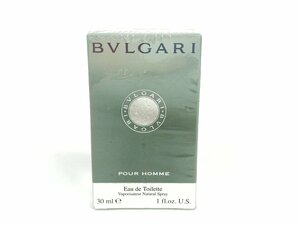 未使用　フィルム未開封　ブルガリ　BVLGARI　POUR HOMME　プールオム　オードトワレ　スプレー　30ml　YK-7399