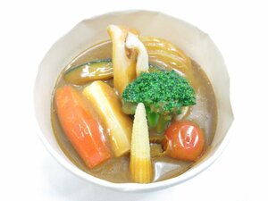 ★【直接引取不可】 食品サンプル ディスプレイ 野菜カレー カレー カレーライス ハヤシ サンプル 見本品 料理模型 飲食店 置物 飾り