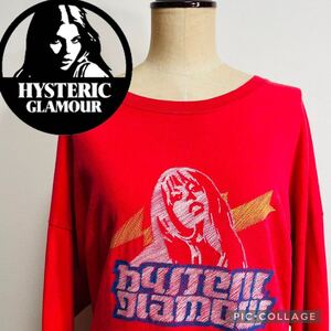 90sヒステリックグラマー ワンピース◎パーカーロング ヒステリックガール刺繍 HYSTERIC GLAMOUR スウェット ビンテージ