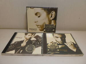 即決！Germany　ドイツ盤CD3点セット！すべてハイプステッカー付き！Prince　プリンス　/　The Hits 1&2、B-Sides　　Purple Rain