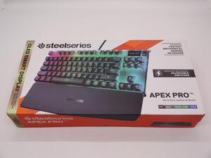 未使用　steelseries Apex PRO TKL US配列 キーボード