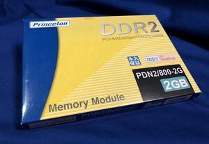 プリンストン PRINCETON ノートPC用メモリー PDN2/800-2G (SODIMM DDR2/800 PC2-6400 2GB) 中古（2）