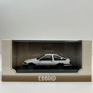 EBBRO 1/43 TOYOTA COROLLA LEVIN 1600 GTV with Alloy Wheel エブロ トヨタ カローラレビン ワタナベ ホイール 旧車 ミニカー モデルカー