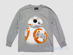 USA購入★★ スターウォーズ BB-8 長袖Tシャツ ロンT サイズS 120 未使用品 ★★