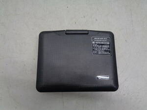 MK3260 QRIOM キュリオム　PDP-N70 ポータブルDVDプレーヤー BLACK [7V型]