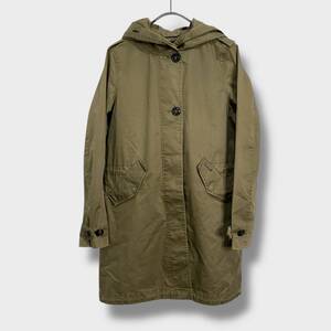 送料無料☆WOOLRICH☆ウールリッチ☆モッズコート☆レディースS☆カーキ☆A25M