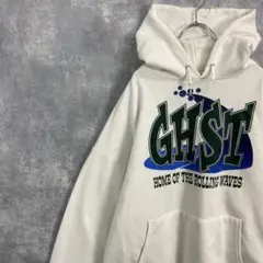 GHST フード パーカー フーディー 裏起毛 プルオーバー