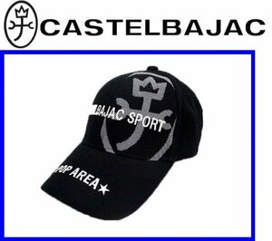 新作★\7480〓CASTELBAJACカステルバジャック〓ドット家紋＆ロゴ刺繍キャップCAP99