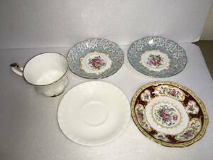 ◆◇ROYAL ALBERT◇◆ロイヤルアルバート◇◆ カップ1客：ソーサー4枚　セット売り