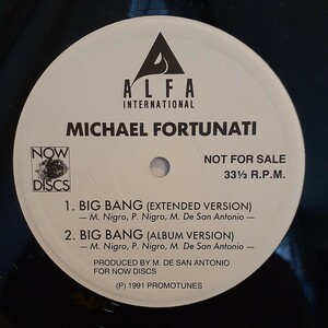 MICHAEL FORTUNATI / BIG BANG /JAPAN PROMO 12INCH