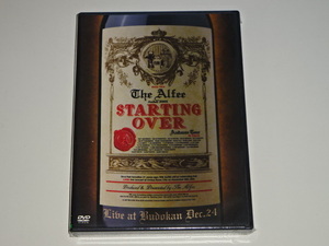 送料185円・Q185 未開封DVD■ THE ALFEE （アルフィー）　AUBE 2005 STARTING OVER Live at BUDOKAN Dec.24