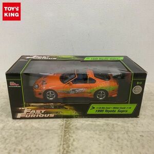 1円〜 RCERTL 1/18 THE FAST AND THE FURIOUS 1995 トヨタ スプラ オレンジ