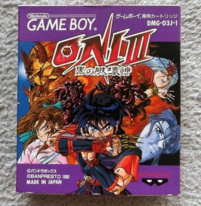 レア　美品　ONI3 黒の破壊神 ゲームボーイ　GB　