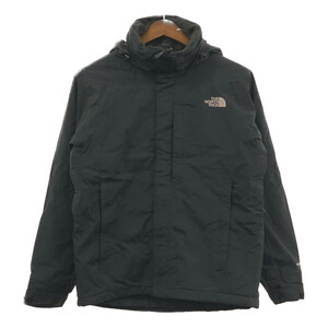 THE NORTH FACE ノースフェイス HYVENT マウンテンパーカー アウトドア 防水 ブラック (メンズ S) 中古 古着 Q4272