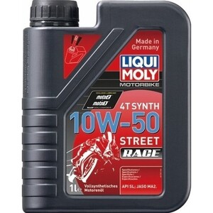 LIQUIMOLY リキモリ Motorbike 4T Synth 10W-50 Street Race 1L (1751)