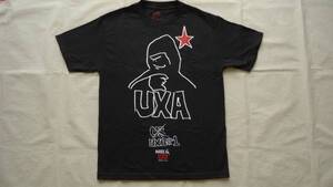 UXA Hoodz Tee 黒 L 半額 50%off Mark Gonzales SB NEW YORK スケートボード ユーエックスエー Tシャツ レターパックライト