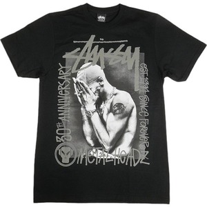 STUSSY ステューシー ×Goldie Metalheadz 30 Tee Black Tシャツ 黒 Size 【M】 【新古品・未使用品】 20802603