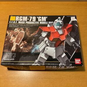 【未組立】HG 1/144 UNIVERSAL CENTURY RGM-79 GM ジム　 HG 機動戦士ガンダム　量産型MS BANDAI ガンプラ　プラモデル　現状品