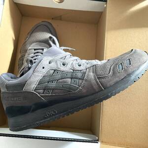 売切り【美品】27cm アシックス ゲルライト GEL LYTE III Onitsuka Tiger asics グレー