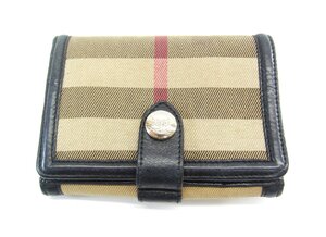 BURBERRY バーバリー ノバチェック Wホック ウォレット 財布∠UA11034