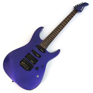 092s☆FERNANDES フェルナンデス FR-55 メタリックパープル エレキギター ※中古