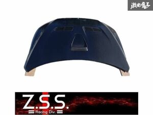 ☆Z.S.S. CZ4A ランサーエボリューションX EVO 10 綾織り カーボン ボンネット ダクト付き エアロ 新品 即納 在庫有り 三菱 ZSS